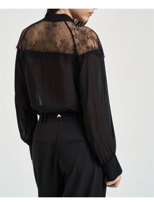 Camicia con inserti in pizzo Patrizia Pepe PATRIZIA PEPE | 8C0859-A692K103